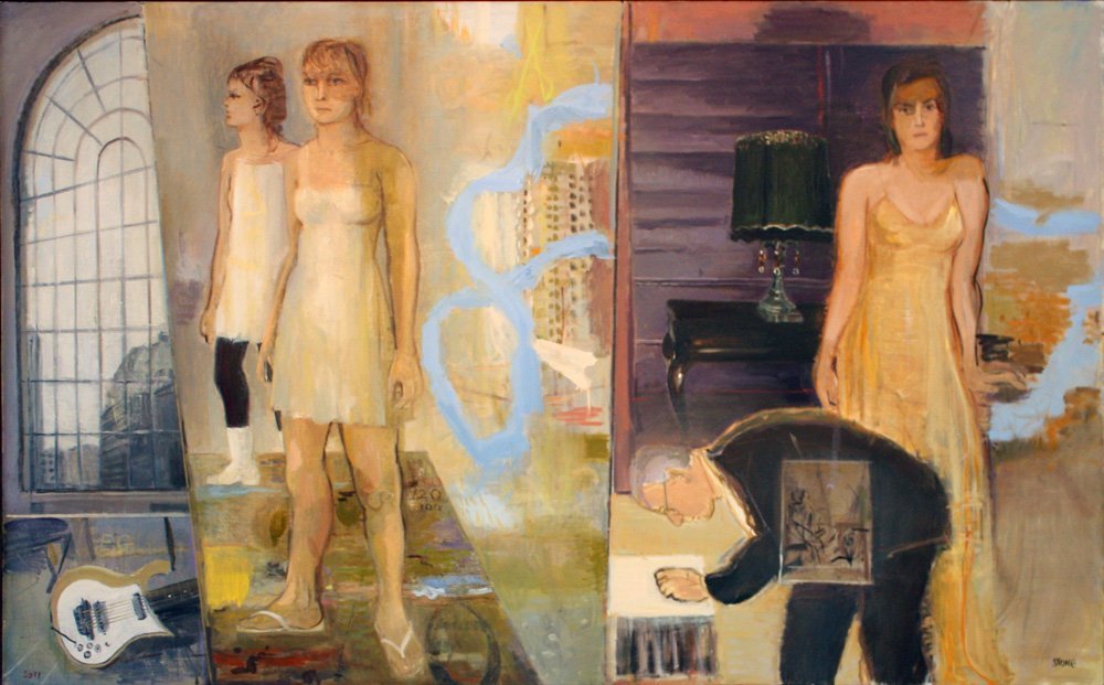 Goodbye to Candesence 2011, Oil on Canvas, 120 x 197 cm