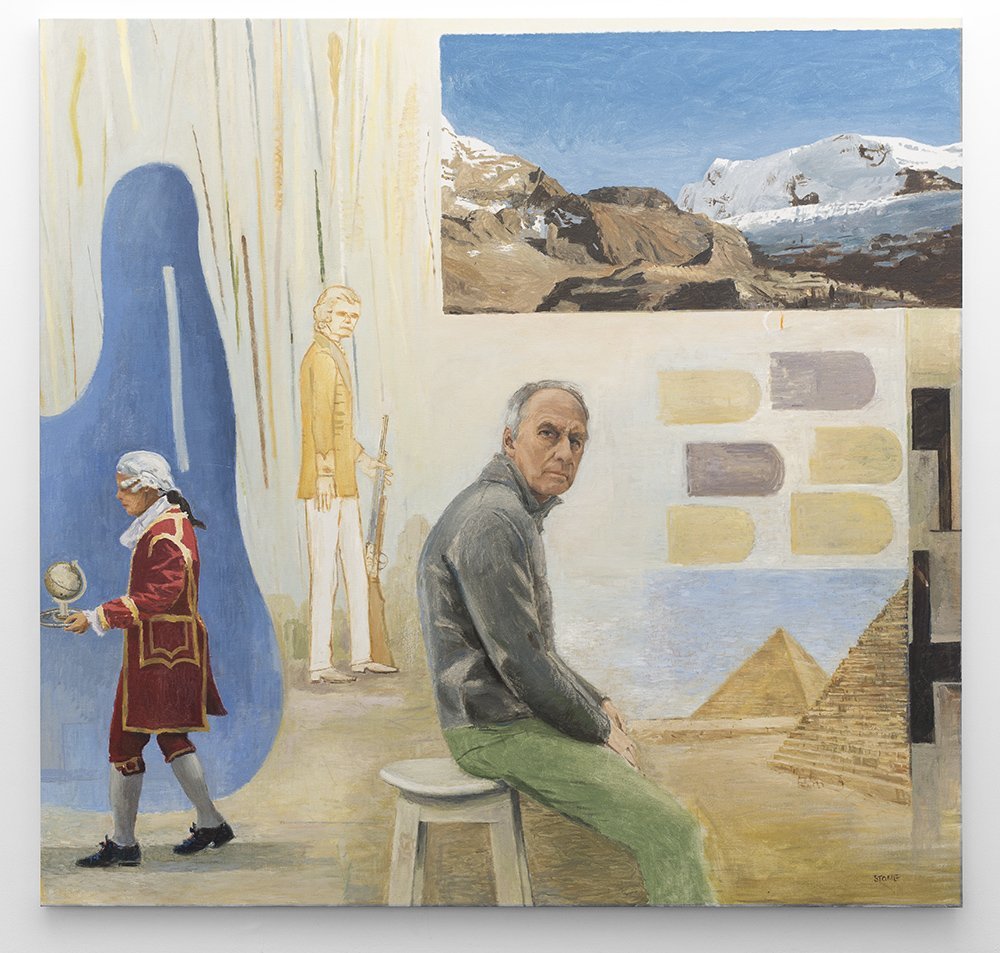The Coachman 2016, Oil on Canvas, 195 x 195cm