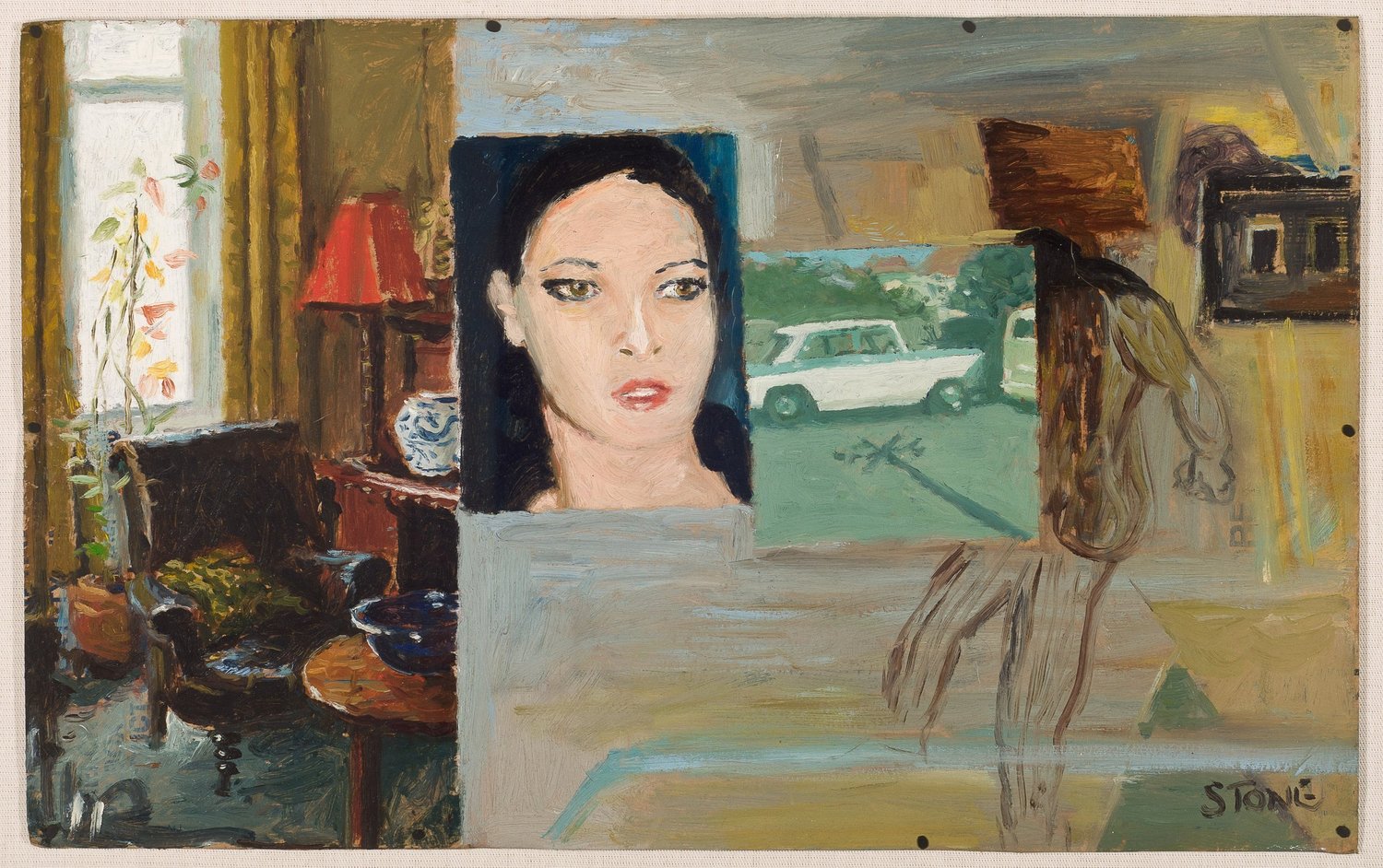 The Anglia 2011, Oil on Cardboard, 29 x 46cm